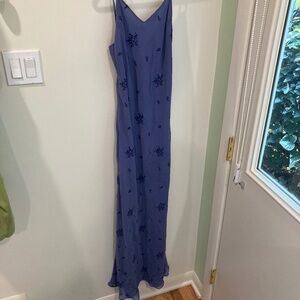 Gorgeous 100% silk maxi dress
